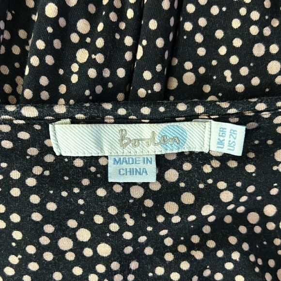 BODEN Rita Ruched Jersey Dress Size 2R casual office dress size 2 XS SMALL - Picture 8 of 10